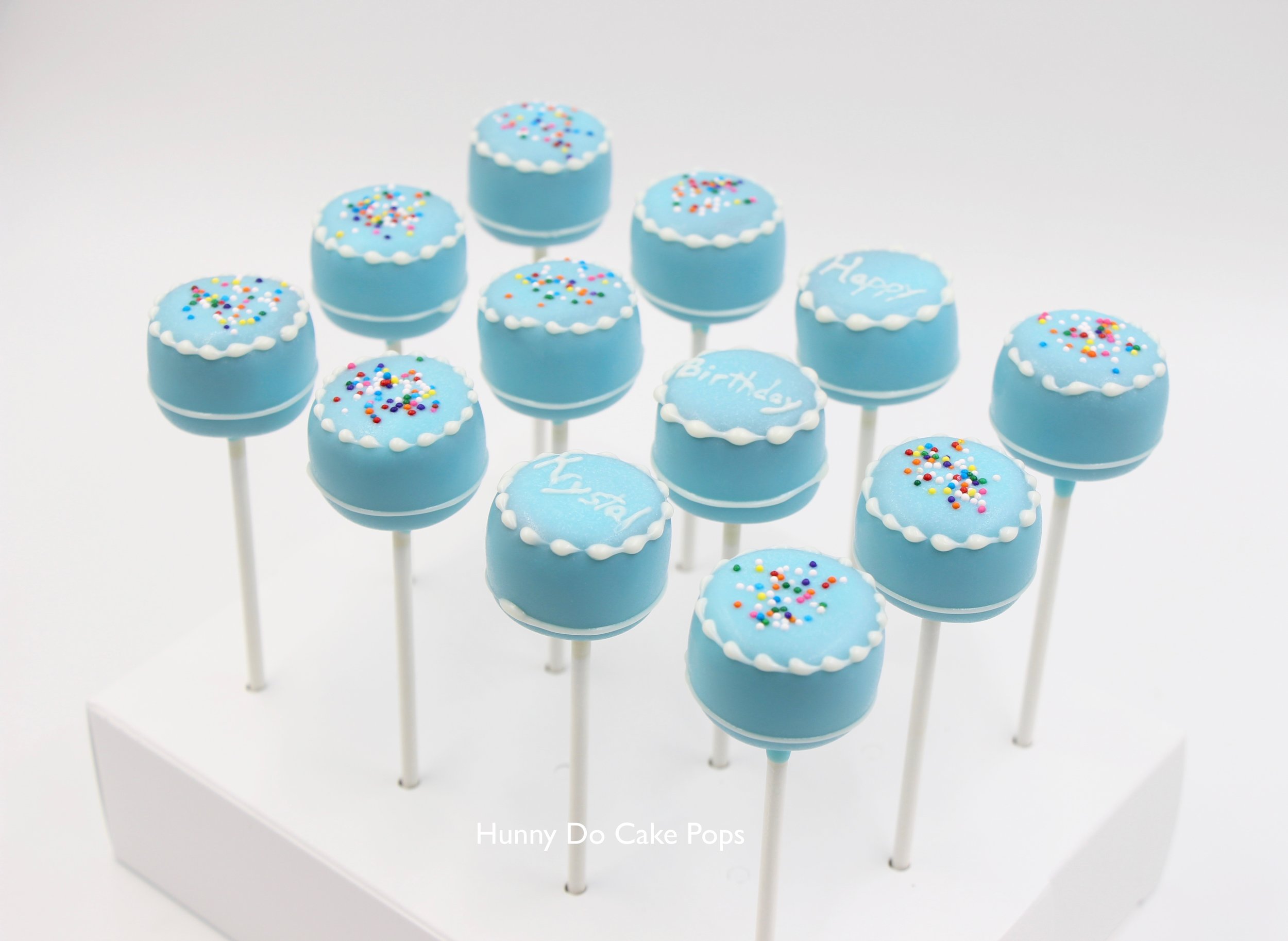 Blue Mini Birthday cake Pops HunnyDo.jpg