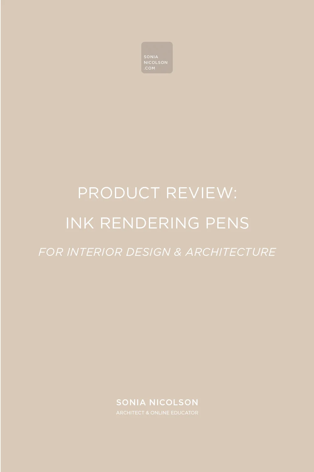 Product Review: Ink Rendering Pens