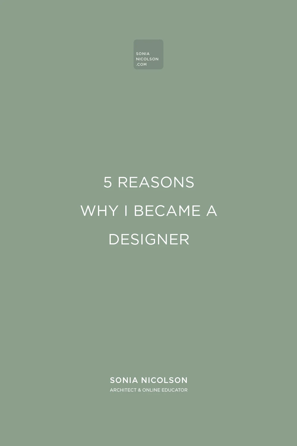 5 Reasons to Pursue a Career in Design: Insights from an Architect and Interior Designer