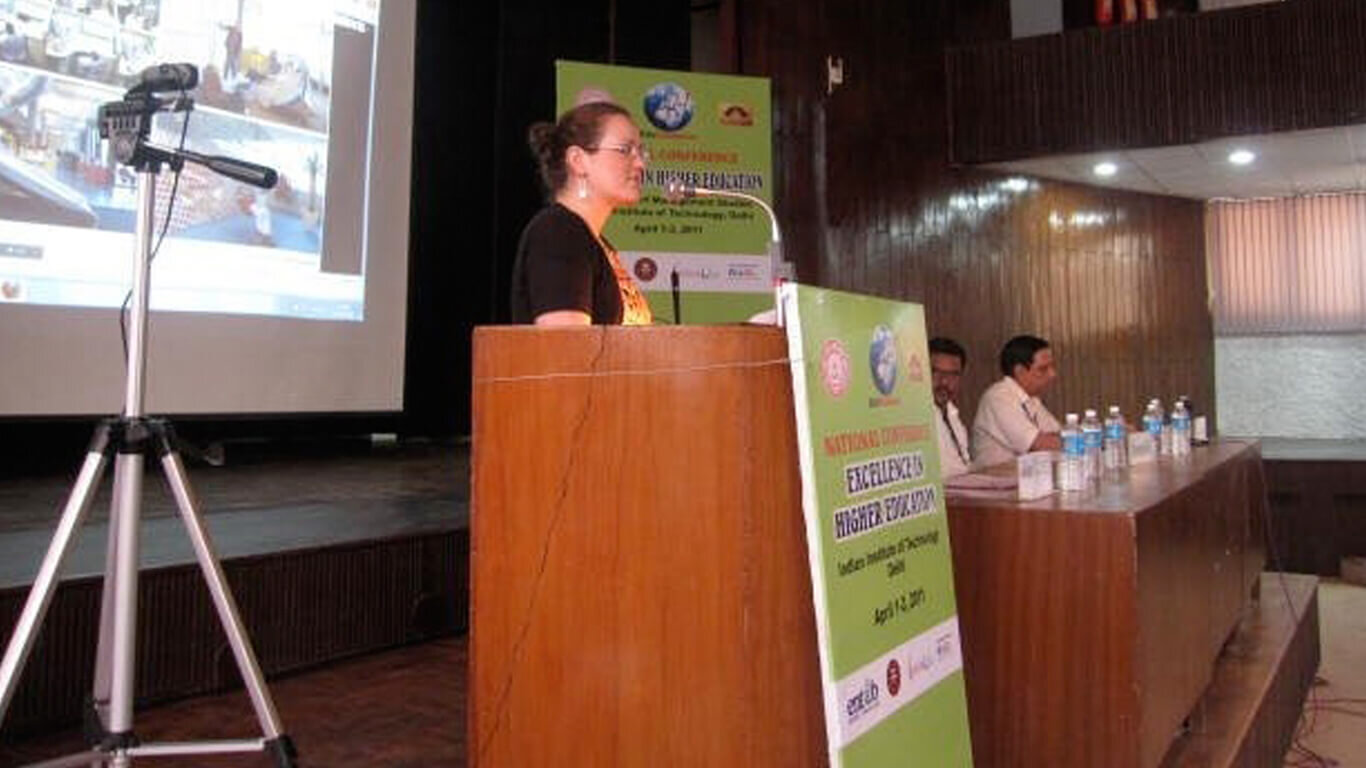 British Female Architect speaks at IIT Delhi