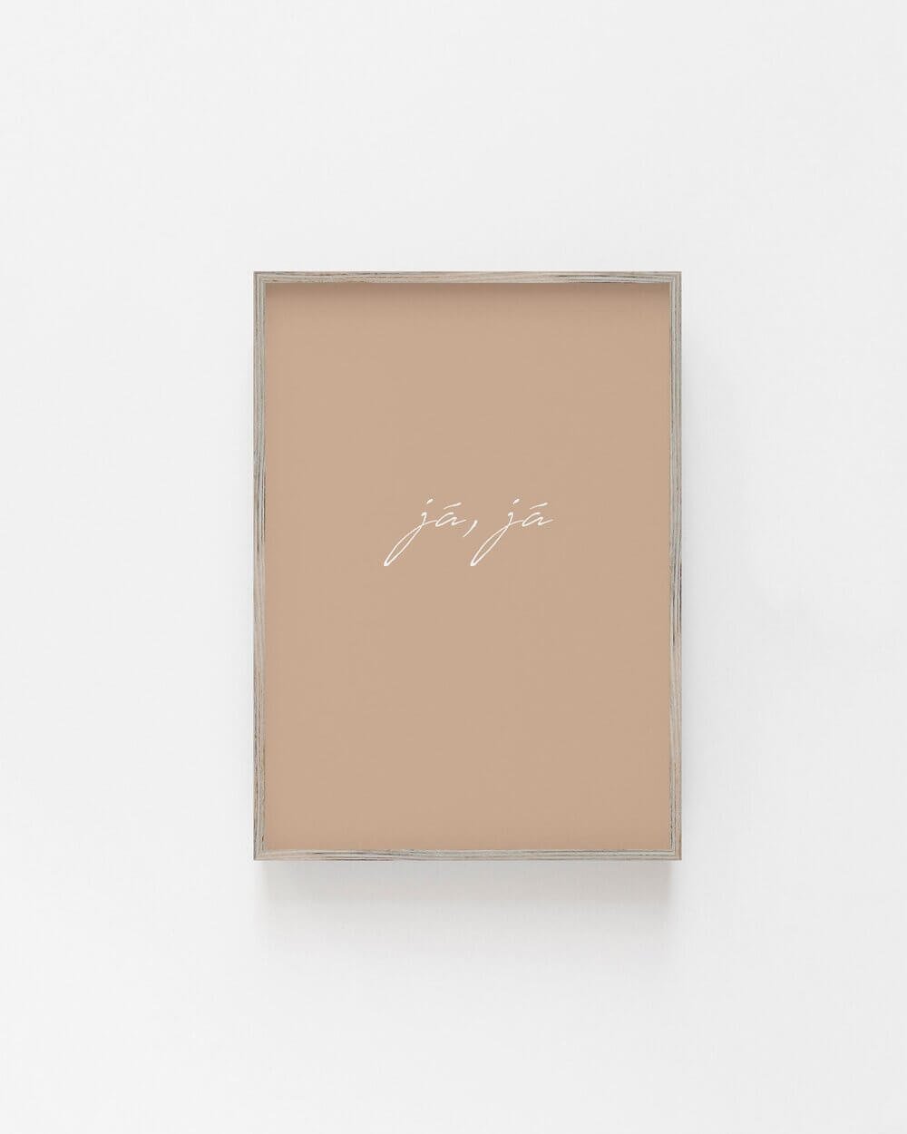 Ja Ja (yes) in Icelandic by Sonia Nicolson