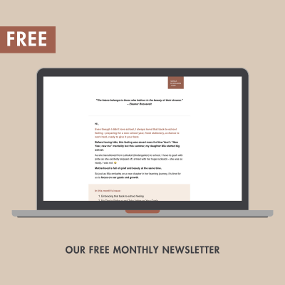 Free monthly newsletter