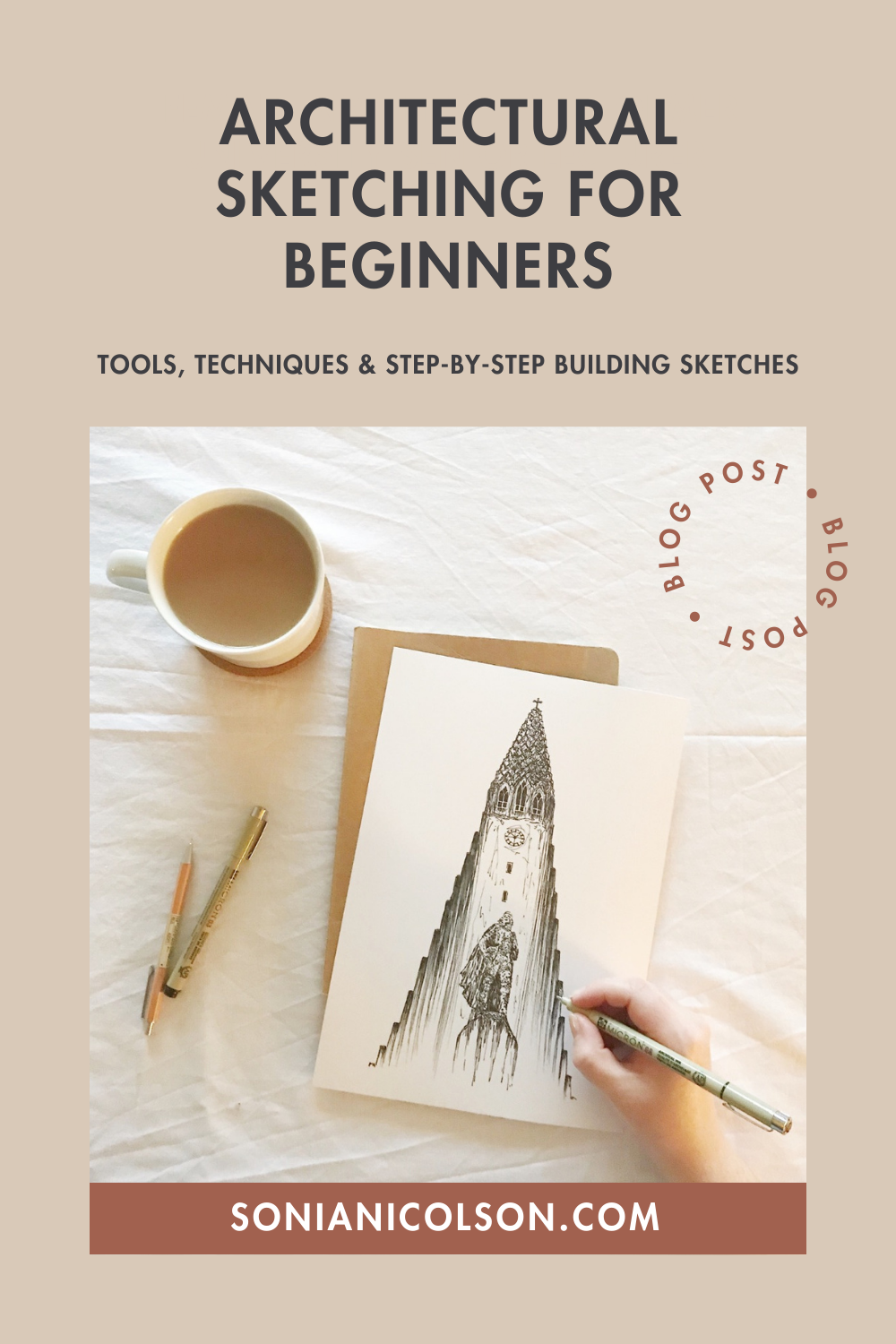 How to Draw Architecture by Hand: A Beginner’s Guide