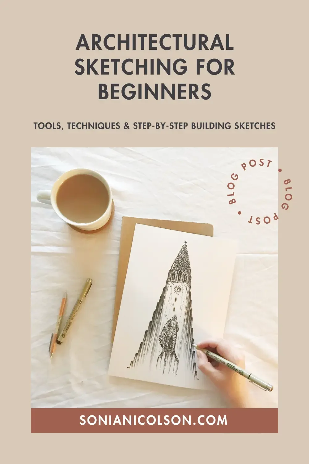 How to Draw Architecture by Hand: A Beginner’s Guide