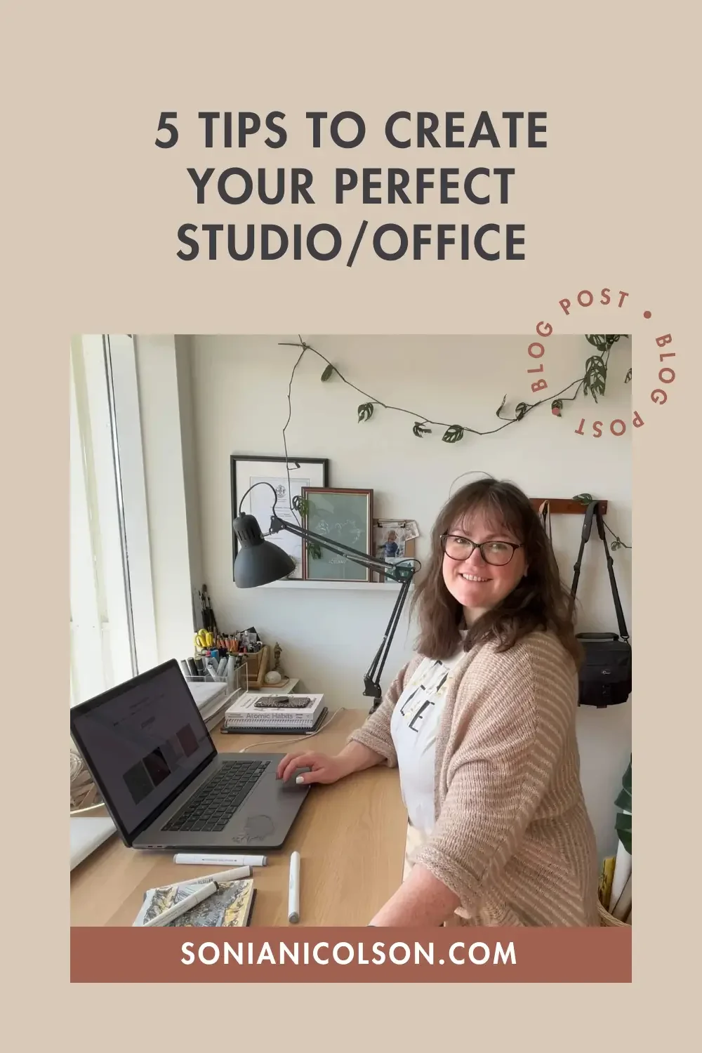 5 tips to create your perfect studio office
