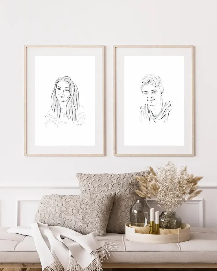 Personalised Ferming Confirmation Portrait