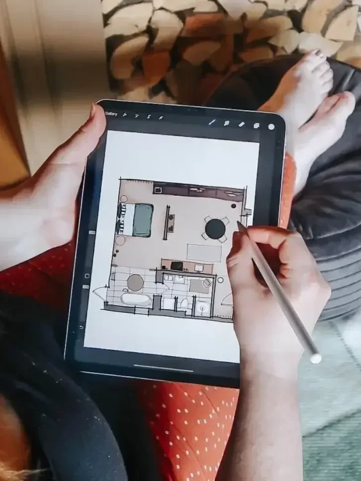 learn how to hand draw an interior floor plan with sonia nicolson