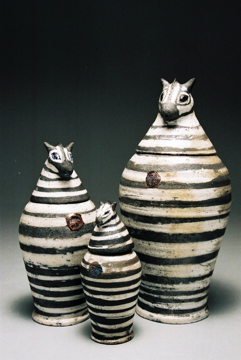 Zebra Guardian Jars