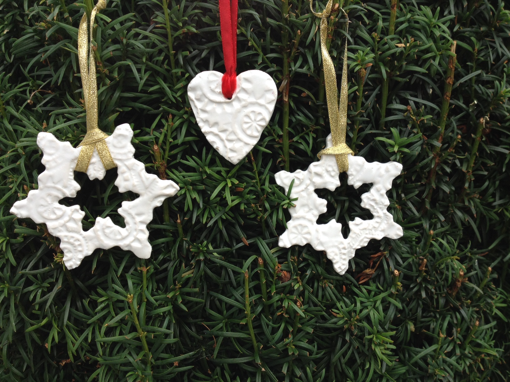 Porcelain Christmas Decorations