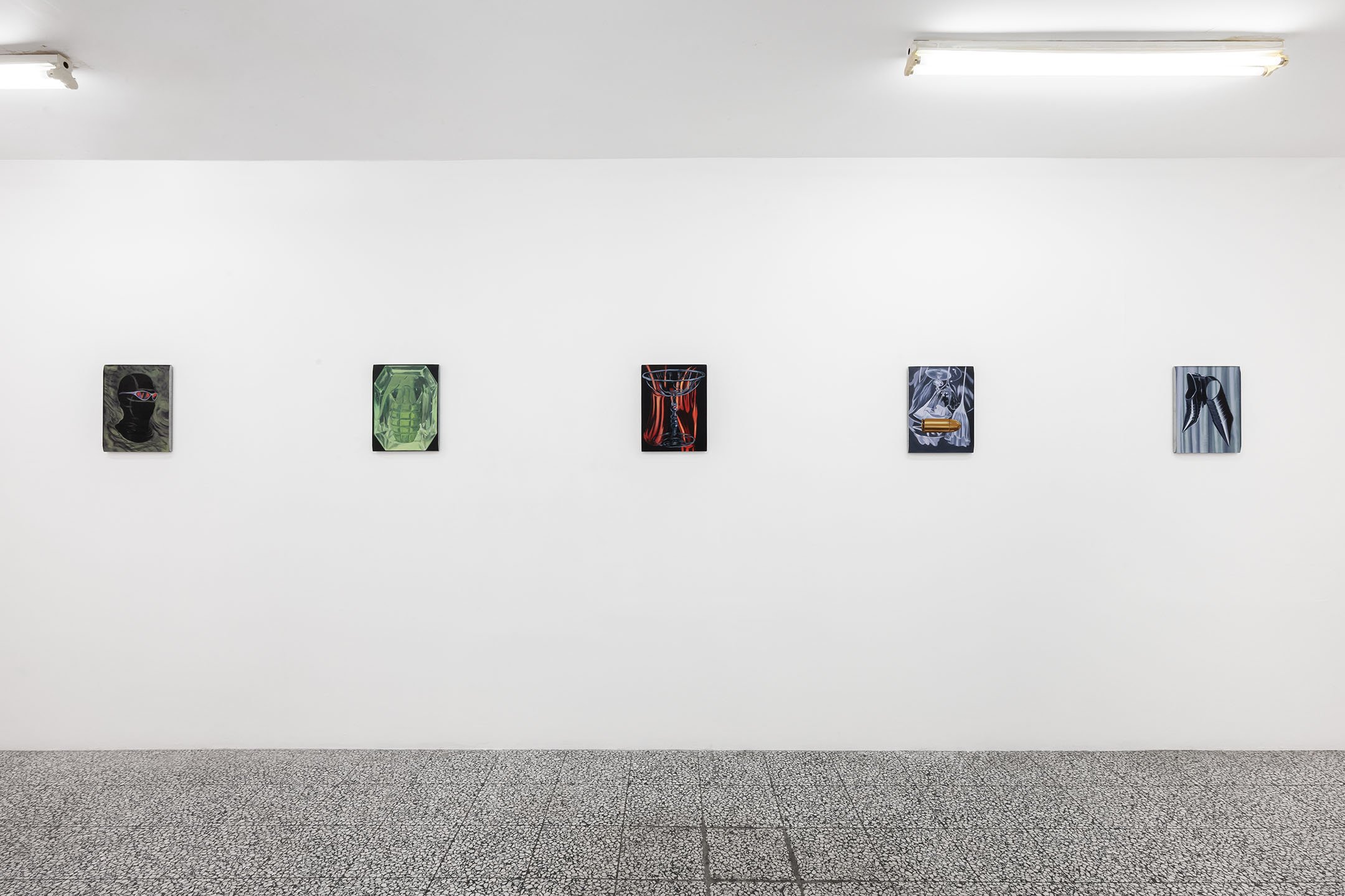  ‘Apocalypses’ solo exhibition   Photo by Simon Strong 