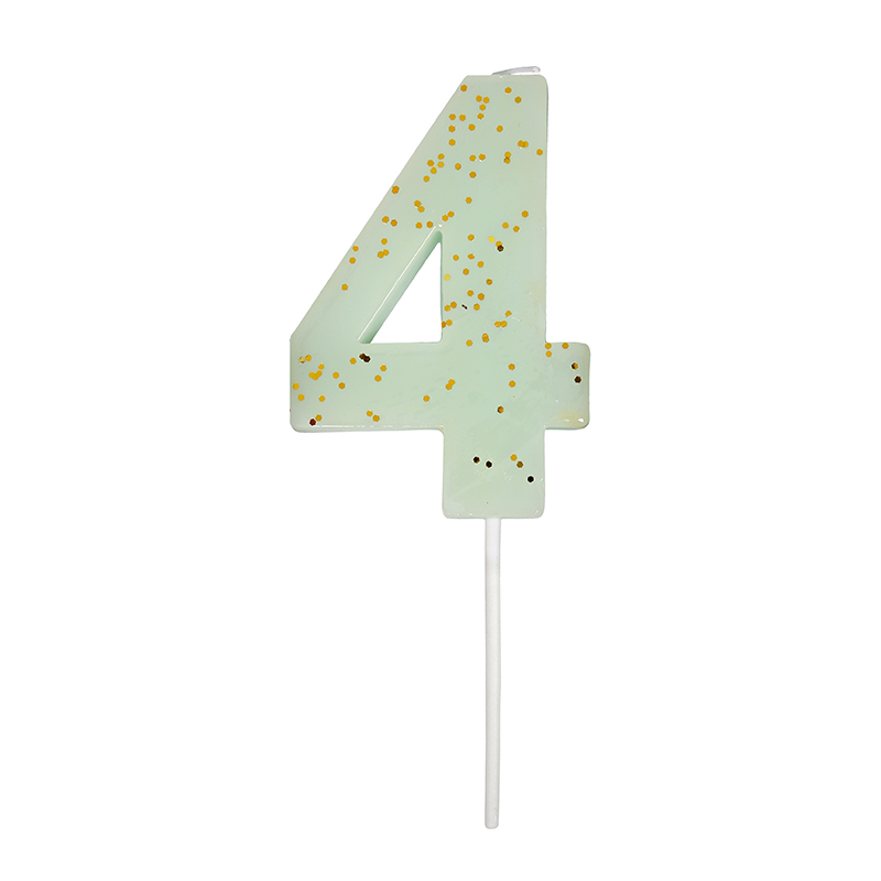 Meri Meri Mint Number 4 Candle Only.jpeg