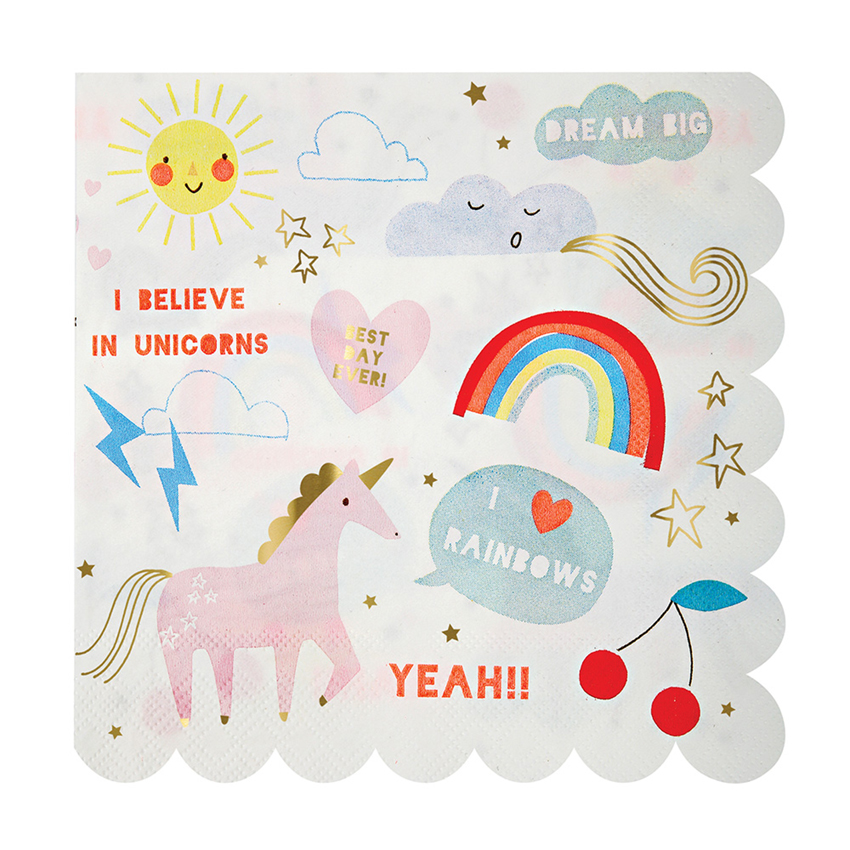 Rainbows & Unicorns Large Napkins.jpg