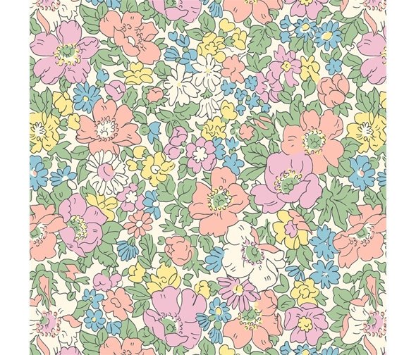 Cottage Garden Cosmos Meadow in Pink and Blue.jpg