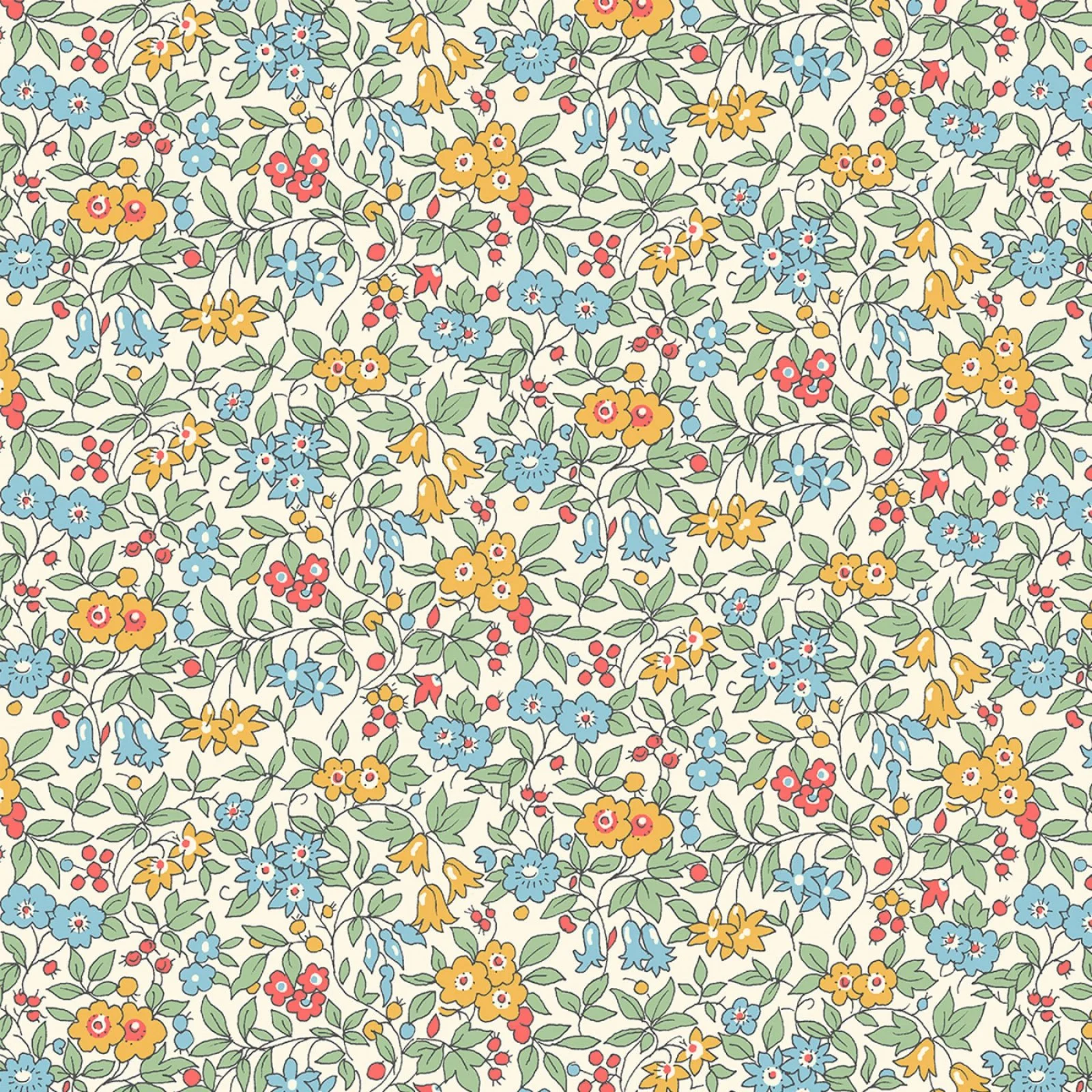 Cottage Garden Forget Me Not in Blue & Yellow.jpg