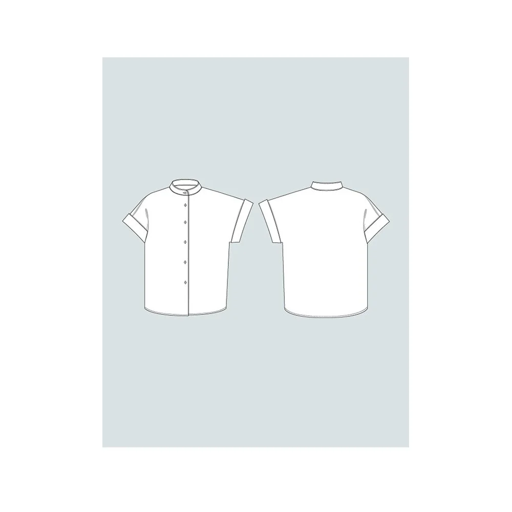 The Assembly Line: Cap Sleeve Shirt Pattern Stitch Craft The Assembly Line: Cap Sleeve Shirt Pattern Stitch Craft