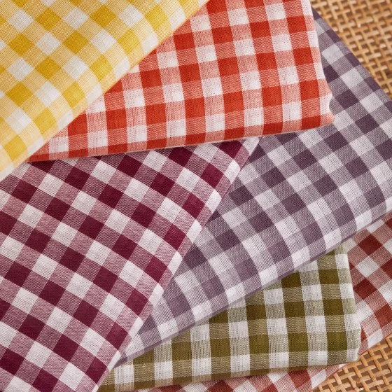 Atelier Brunette Gingham Off-White Tangerine 4.jpeg