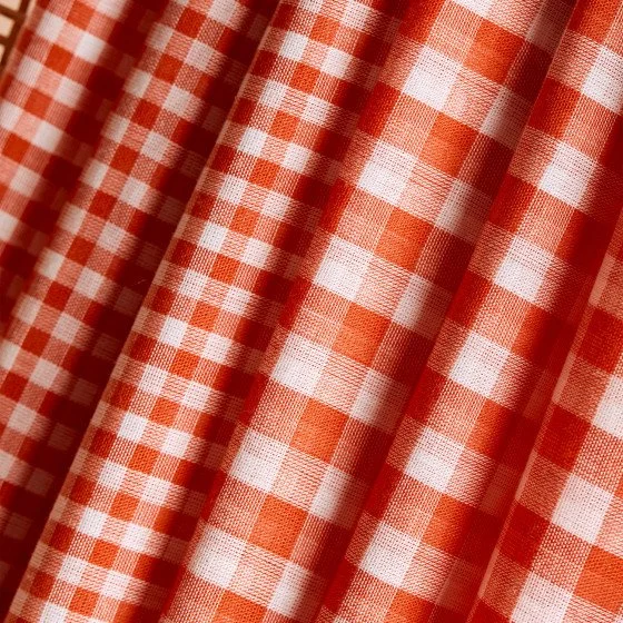 Atelier Brunette Gingham Off-White Tangerine 2.jpeg