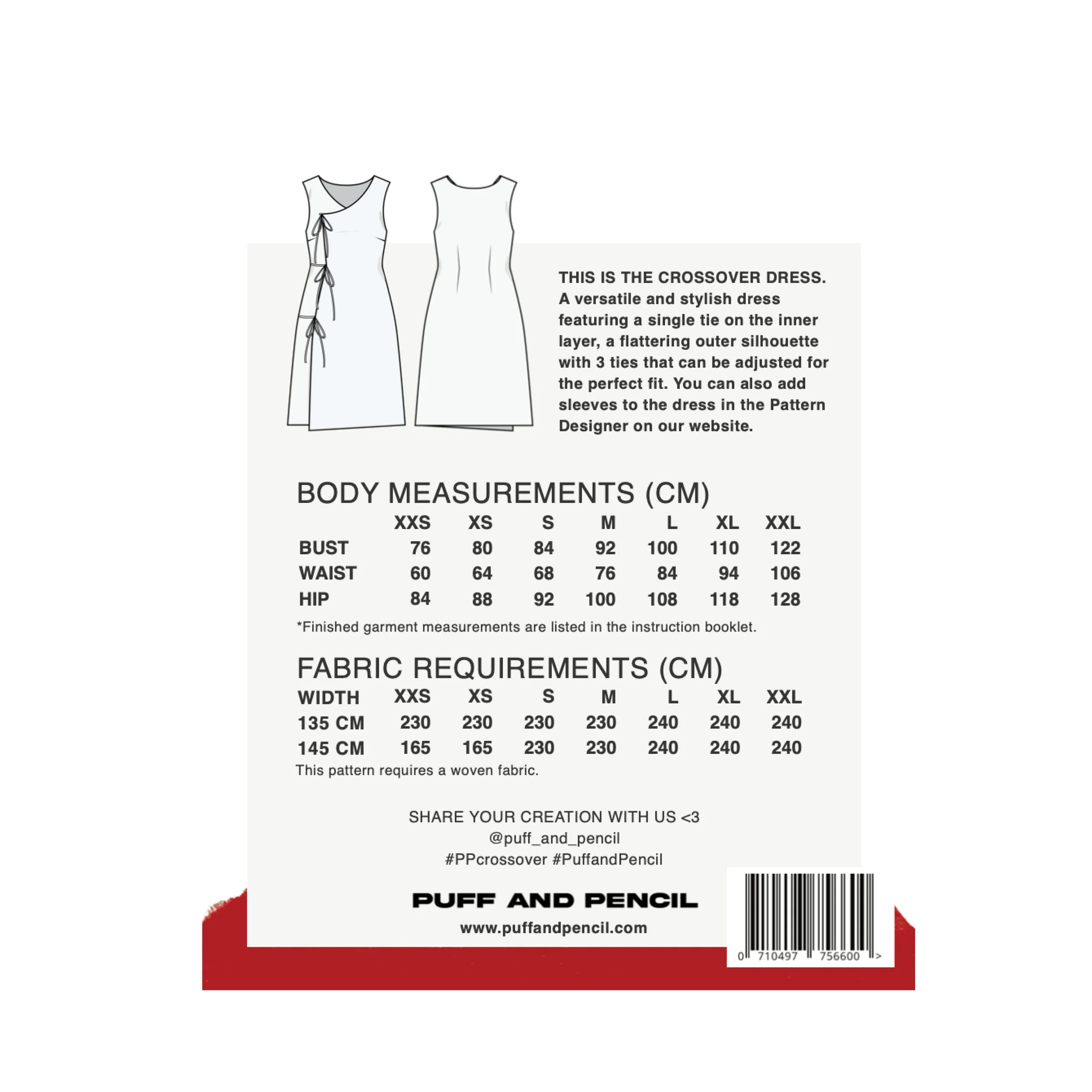 Puff and Pencil Crossover Dress Back Cover Square.jpg