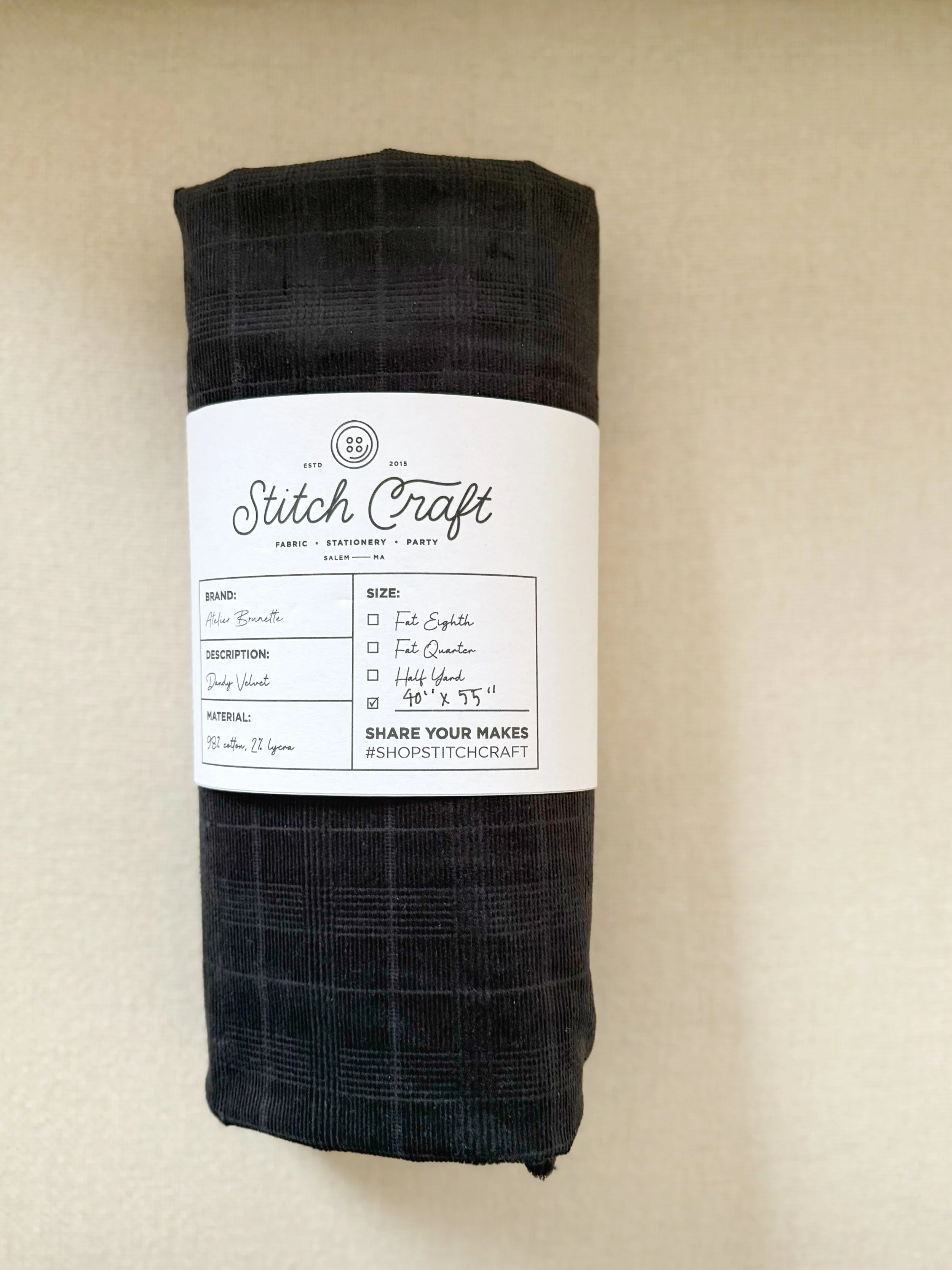 Atelier Brunette Dandy Velvet Remnant.jpeg