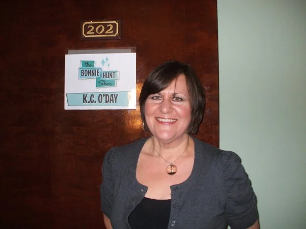 My dressing room at the (now defunct) Bonnie Hunt Show in California...I was terrified that I looked too fat.