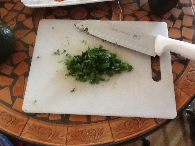 This smells so good, they should make cilantro perfume.