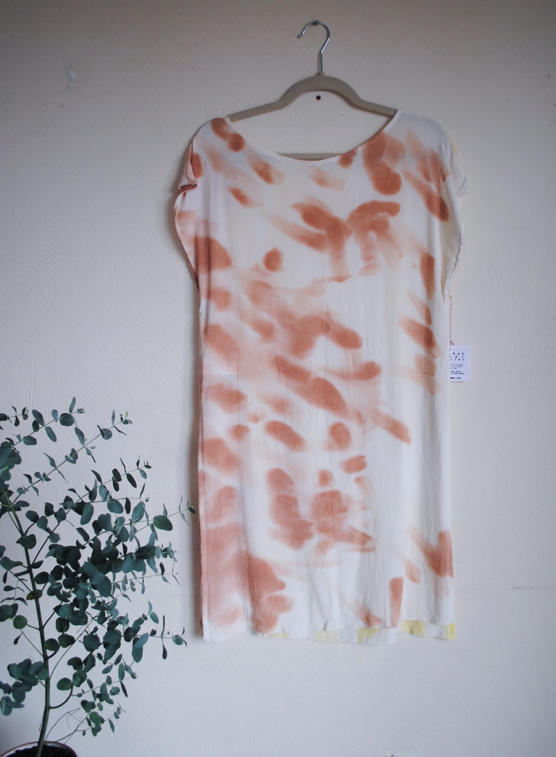 WILDFLOWER | painted bamboo tunic + quebracho rojo + weld
