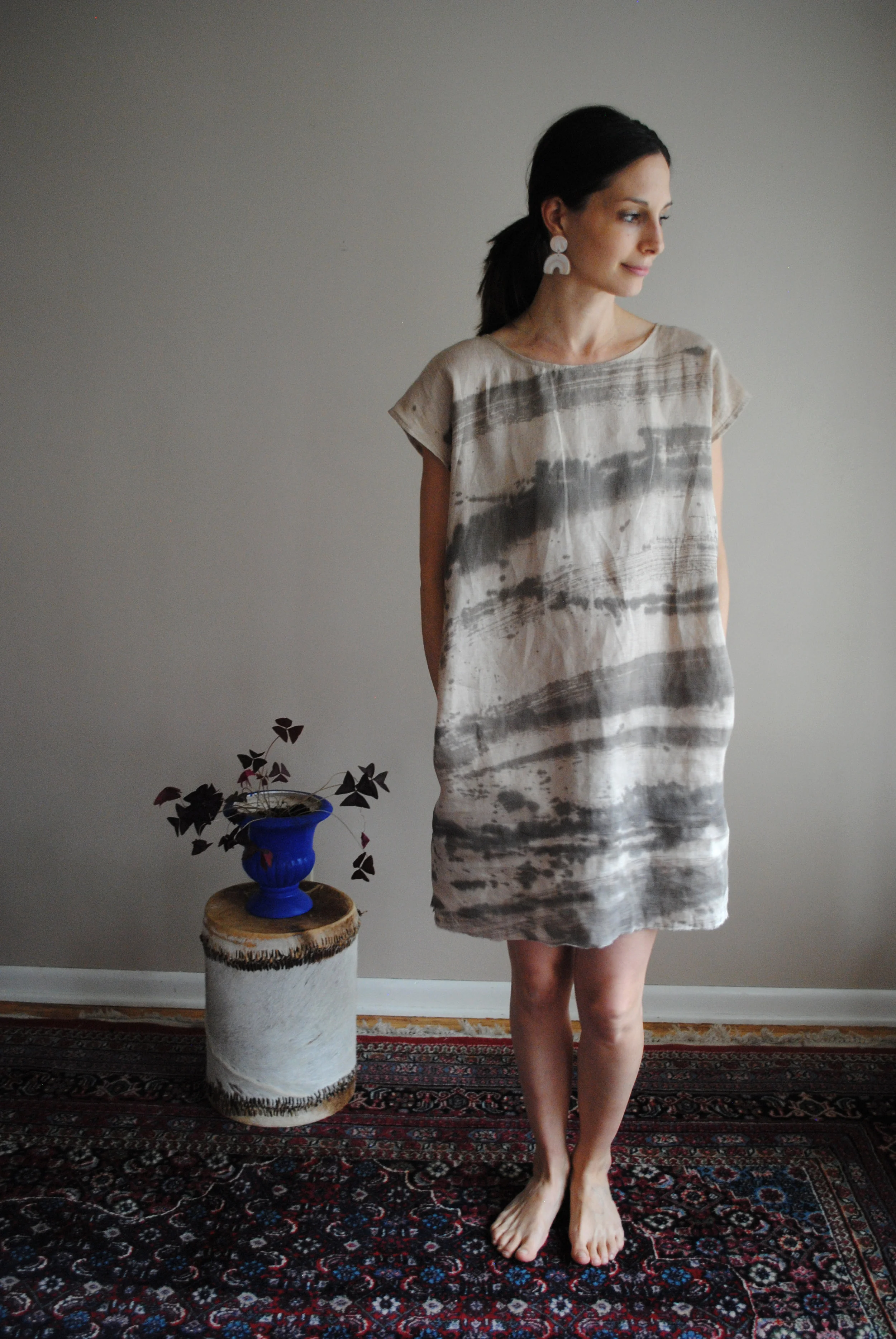 iron silk dress Marigold & Iron Silk Lace Slip Dress
