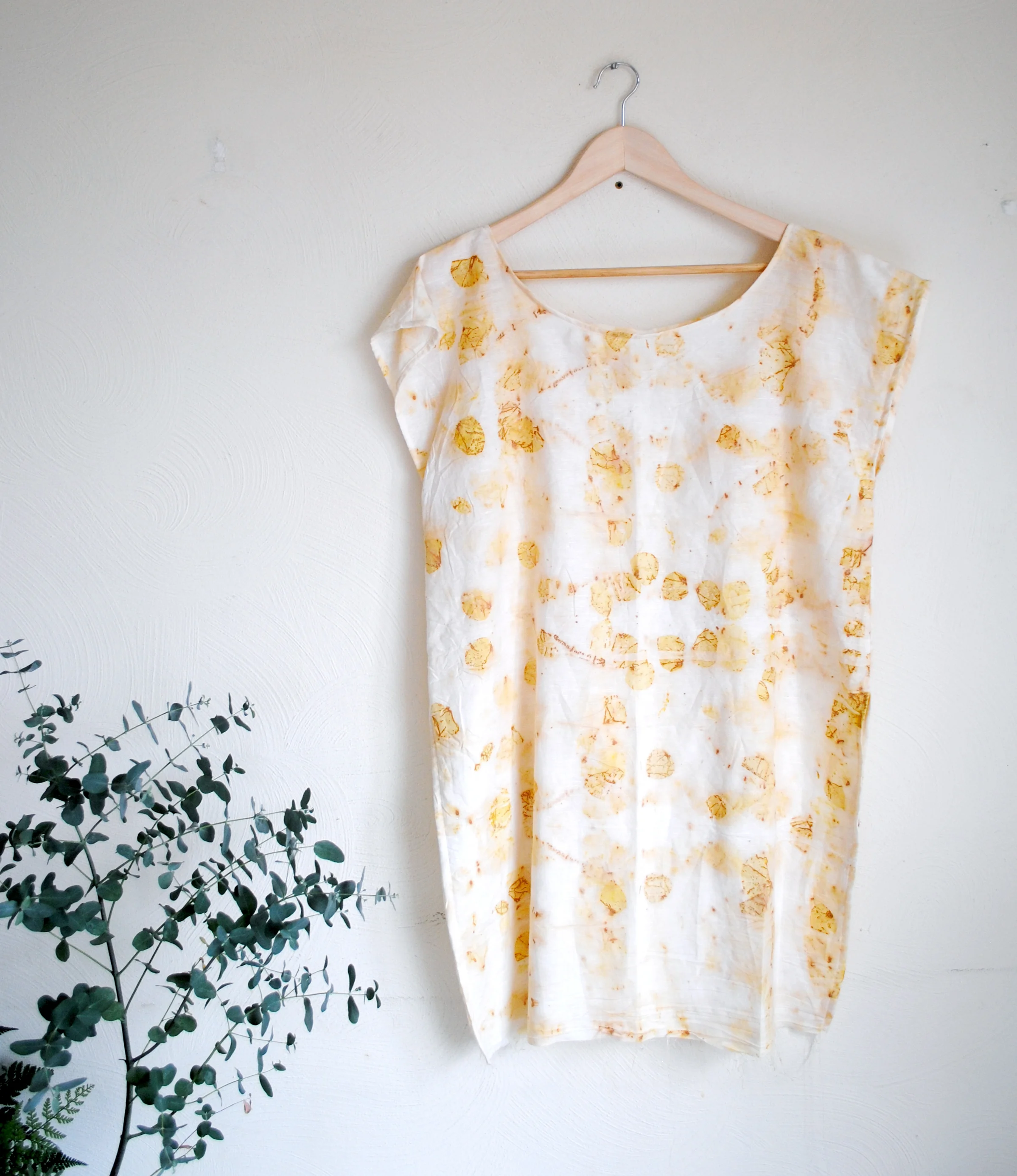 MORNING | eucalyptus + linen/cotton tunic