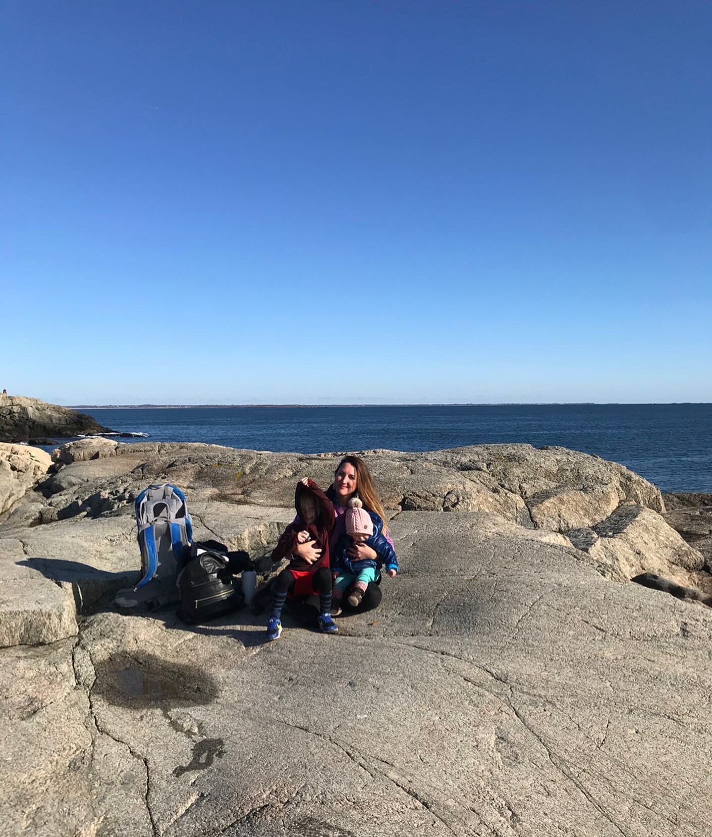 Spent my last day as a 36 year old on a spectacular seaside hike with my loves. ☀️One more turn around the sun for me, I am so very very grateful for it all!💙