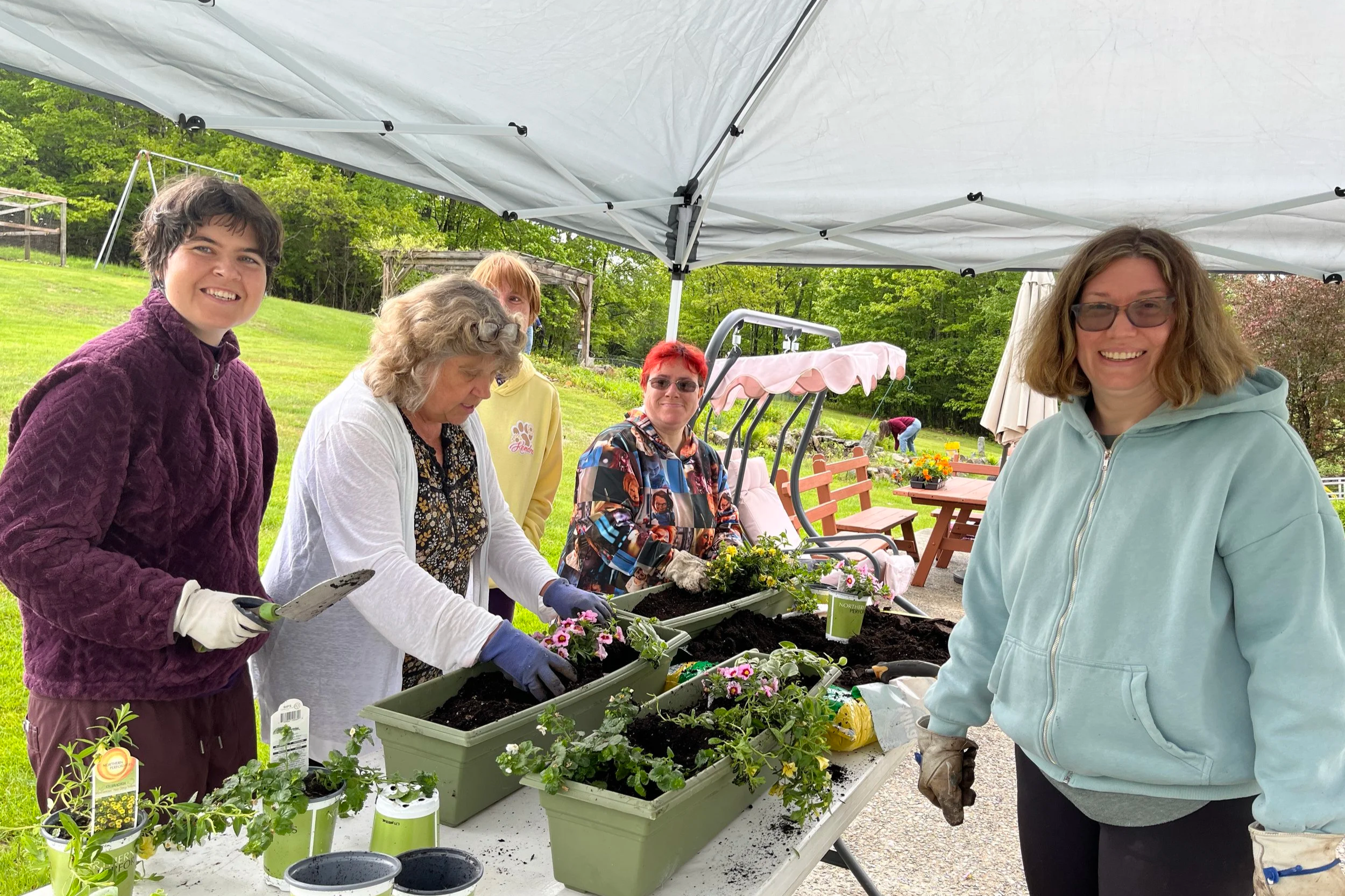 Green Up Day & Welcome to Summer Barbeque at Sunrise Farm
