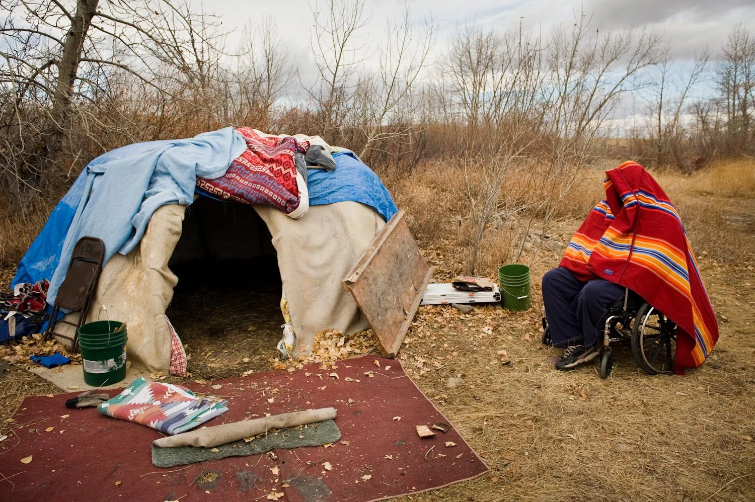 Matthew DeRoche. Two Spirit. Browning, Montana.