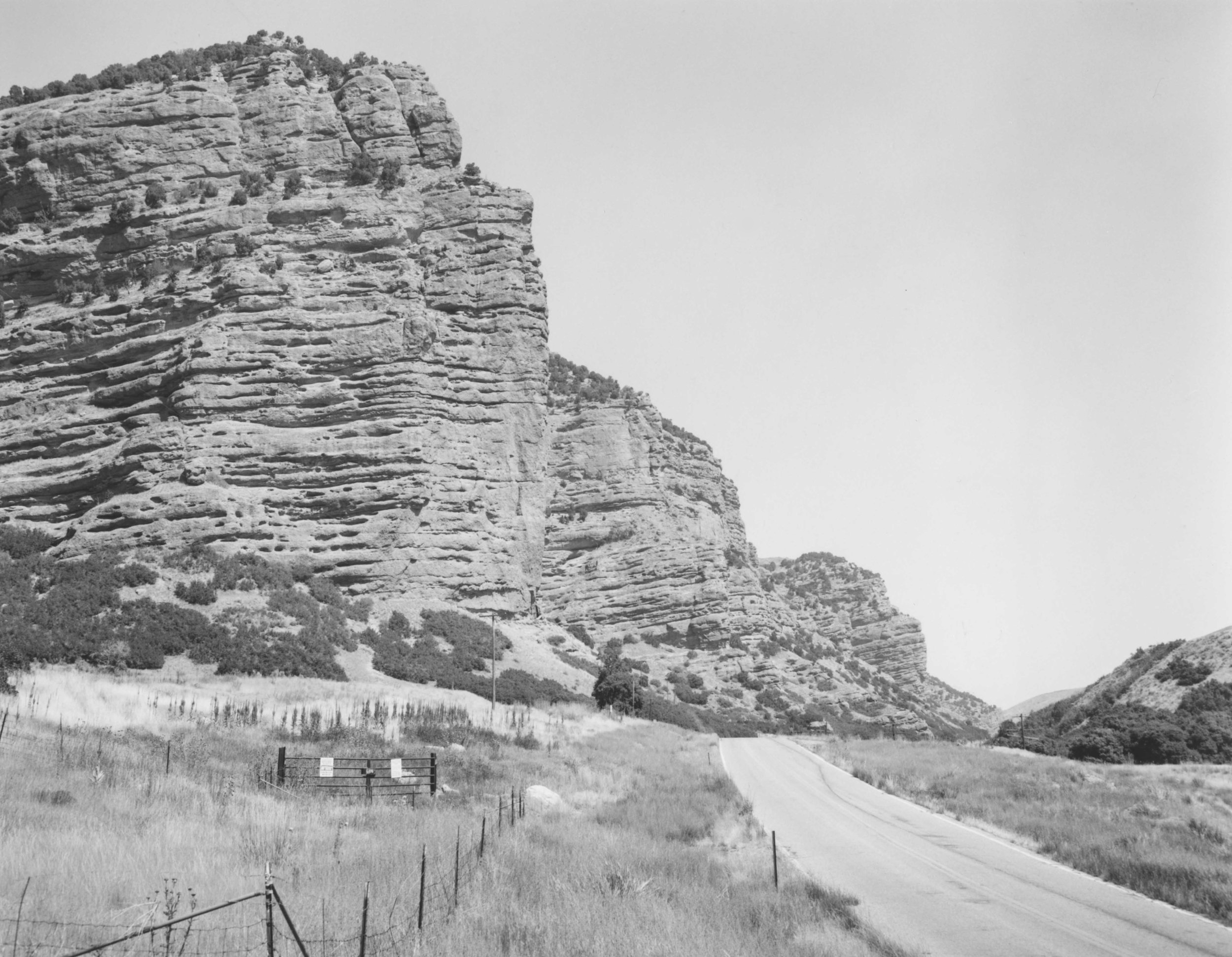   Steamboat Rock in Echo Canyon near the Wyoming border. Travelers using the Mormon Overland Trail named this formation after a steamboat bow.&nbsp;From 1847 to 1867, 80,000 Mormon immigrants traveled this way by wagon and handcart.   