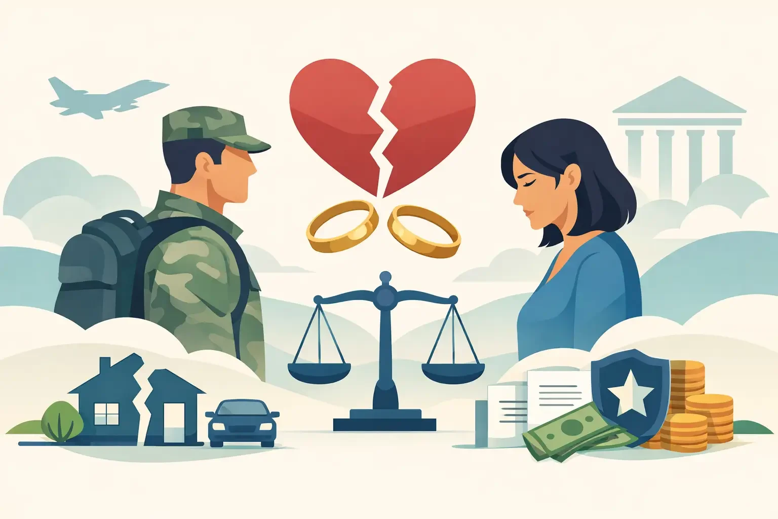 Military Divorce Benefits Explained Clearly