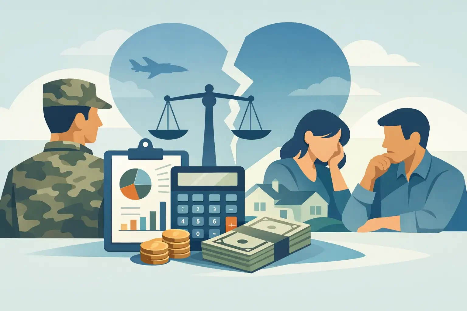 Calculating Military Income in Florida Divorce Cases