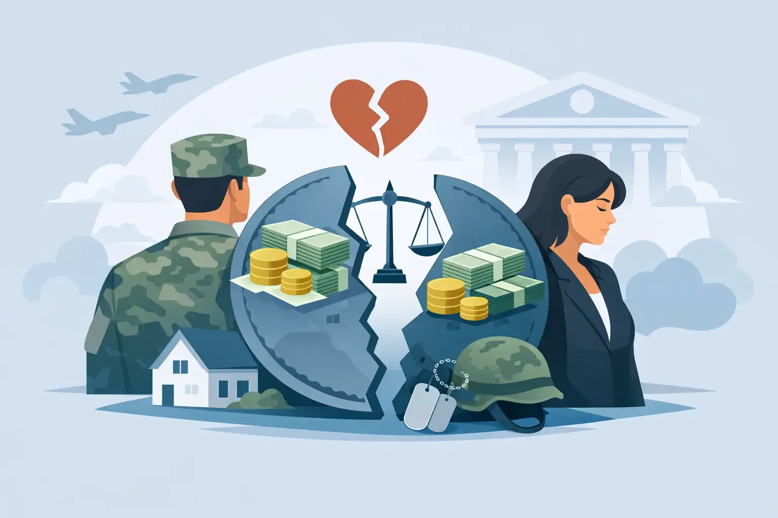 Federal Law and Division of Military Pensions