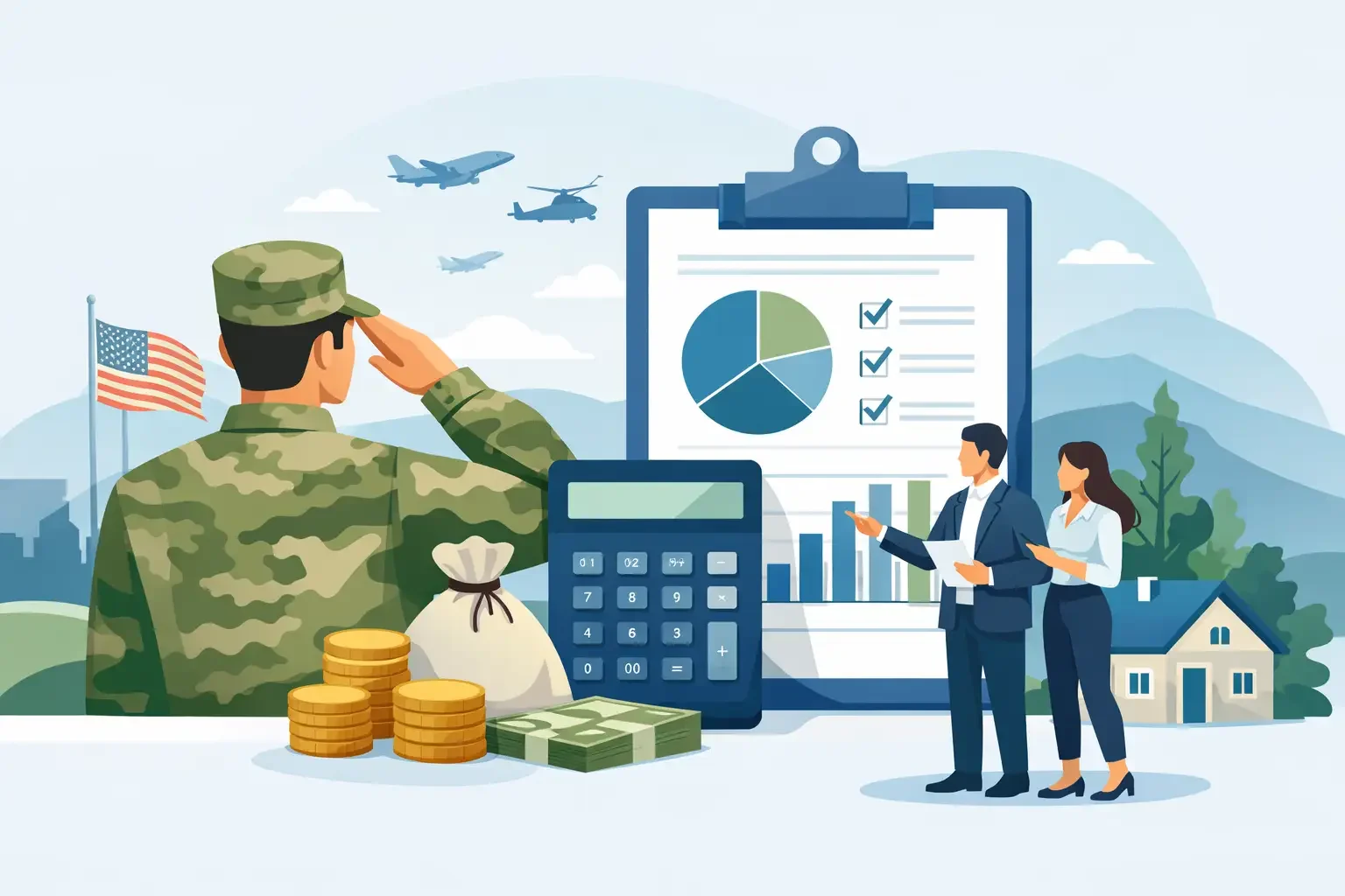 How to Calculate Military Retirement Pay