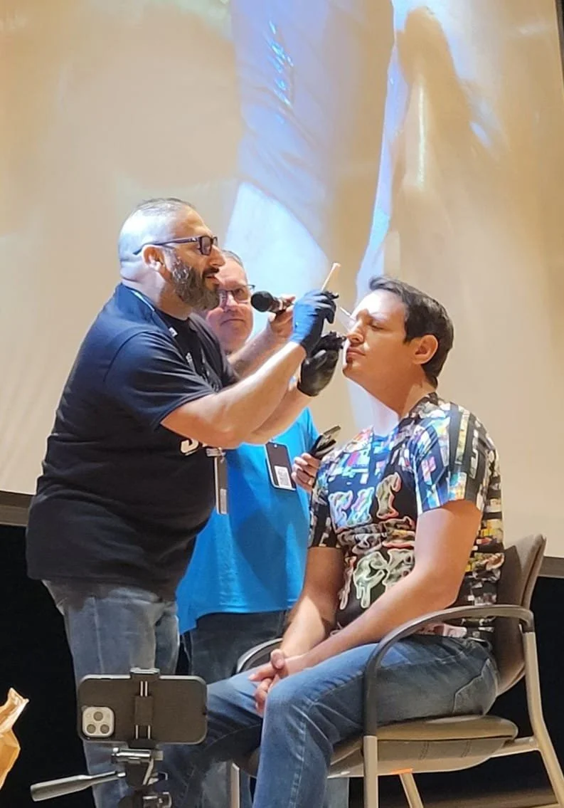 Joe Castro special effects makeup demonstration