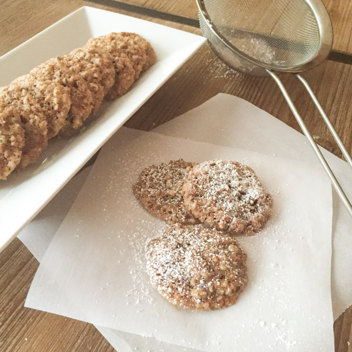 These are the perfect healthy holiday cookies! If you're looking for a moist, chewy low-FODMAP cookie recipe, try this one. The orange-pecan flavor is amazing, so don't skimp on the orange zest. With just a few ingredients, they're easy to make with minimal mess.