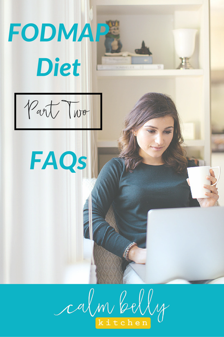 Get the answer the most asked question about the low FODMAP diet: What can I eat for a quick workday lunch? Packing an easy, no fuss lunch when you're doing the fodmap elimination diet can be a challenge. Click through to watch the video and read my simple, easy strategies.