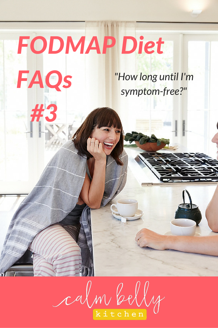In part 3 of the FODMAP Diet Frequently Asked Questions series, I'll answer the common concern, "When will I start feeling better on the FODMAP diet?" If you're in the elimination phase, this can be a real struggle, and the answer might surprise you. I'll also explain the related problem of feeling even worse when you first begin doing the FODMAP elimination diet. Click through to watch the video or read the key points now!