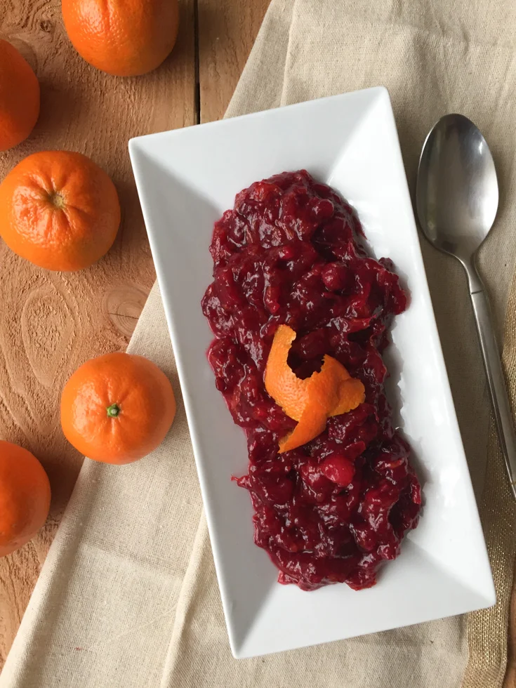 Cranberry Sauce With Clementines And Ginger Low FODMAP Recipe IBS