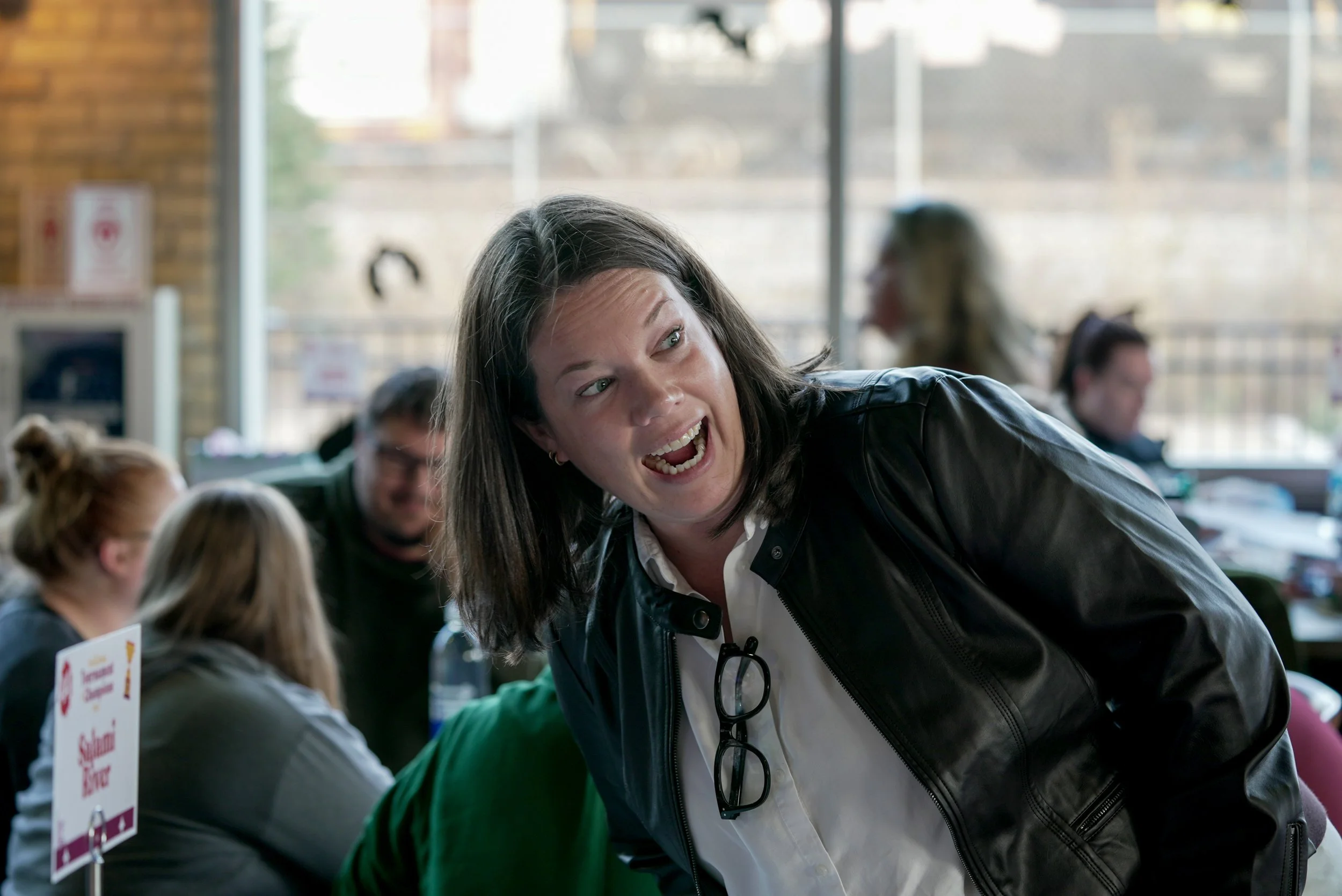 Member of Salami River funny face.JPG