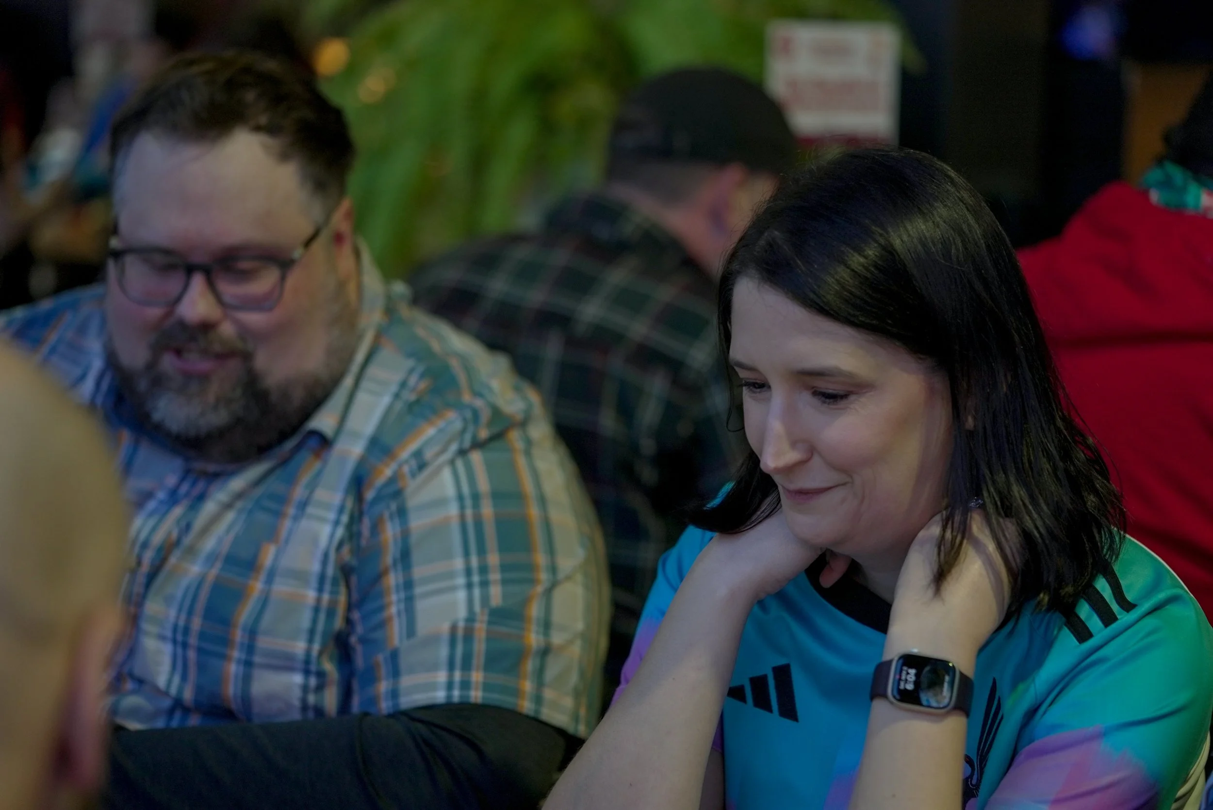 Members of Can't Stop Us Meow before the game.JPG