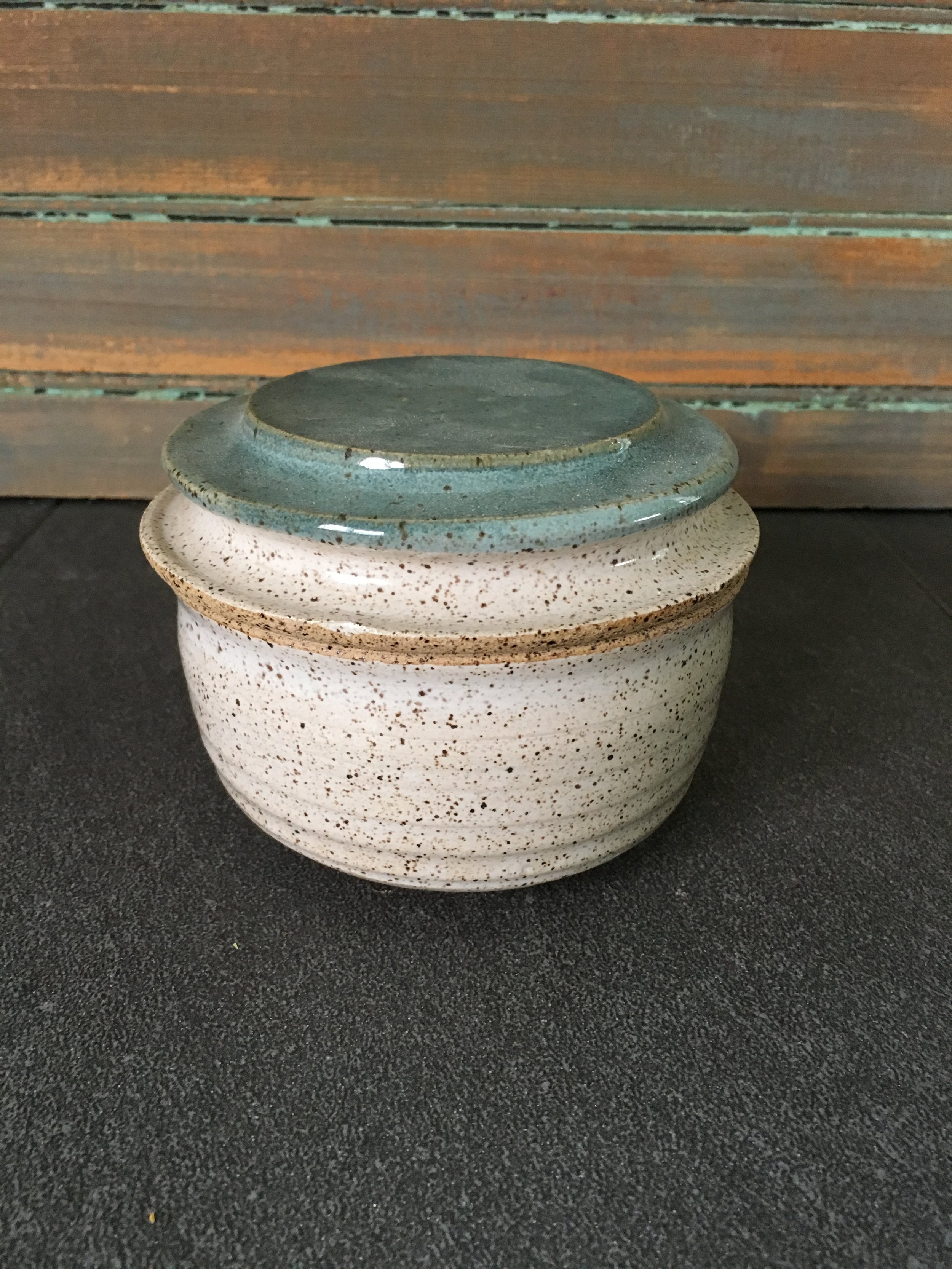 The Original White's Pottery French Butter Keeper — Chateau