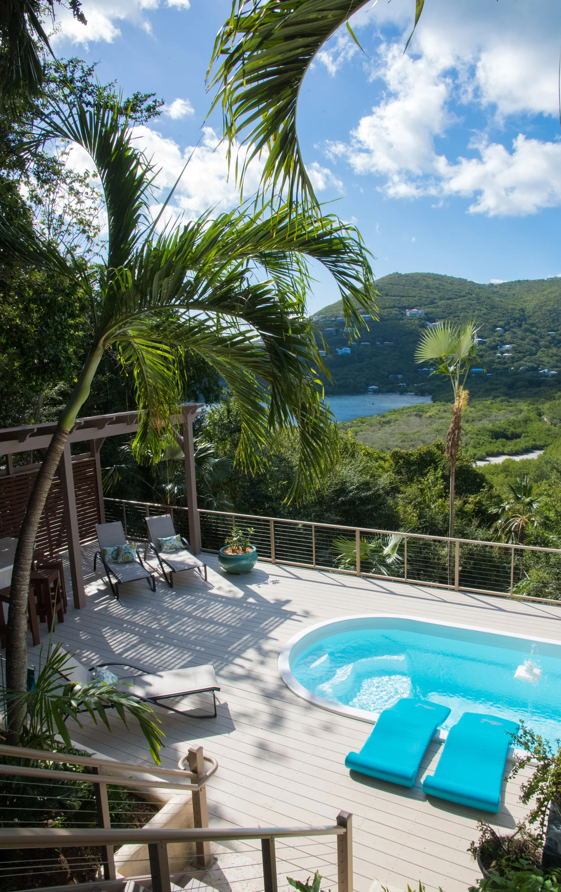 Pool Deck and Seating Area
