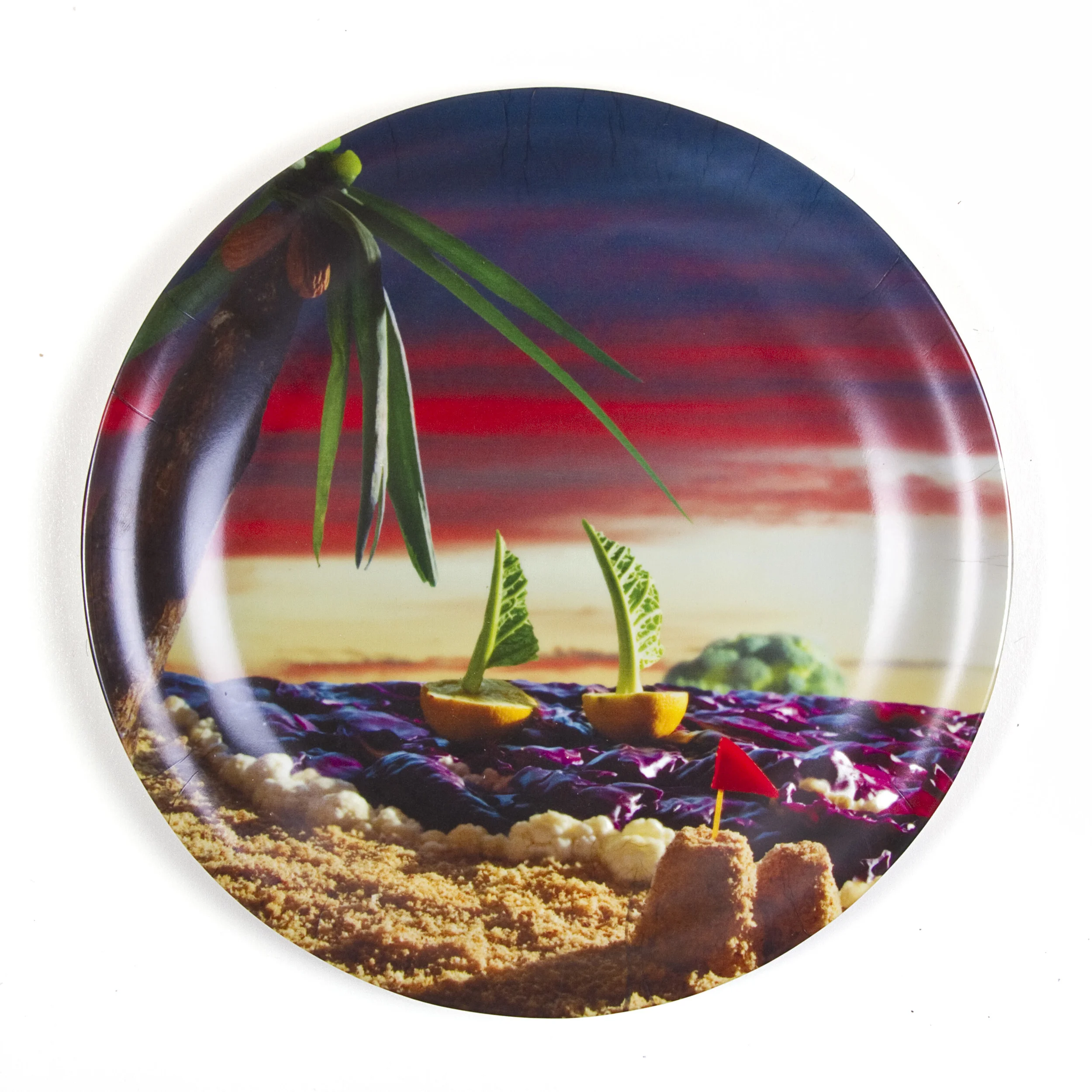 Beach Design Plate