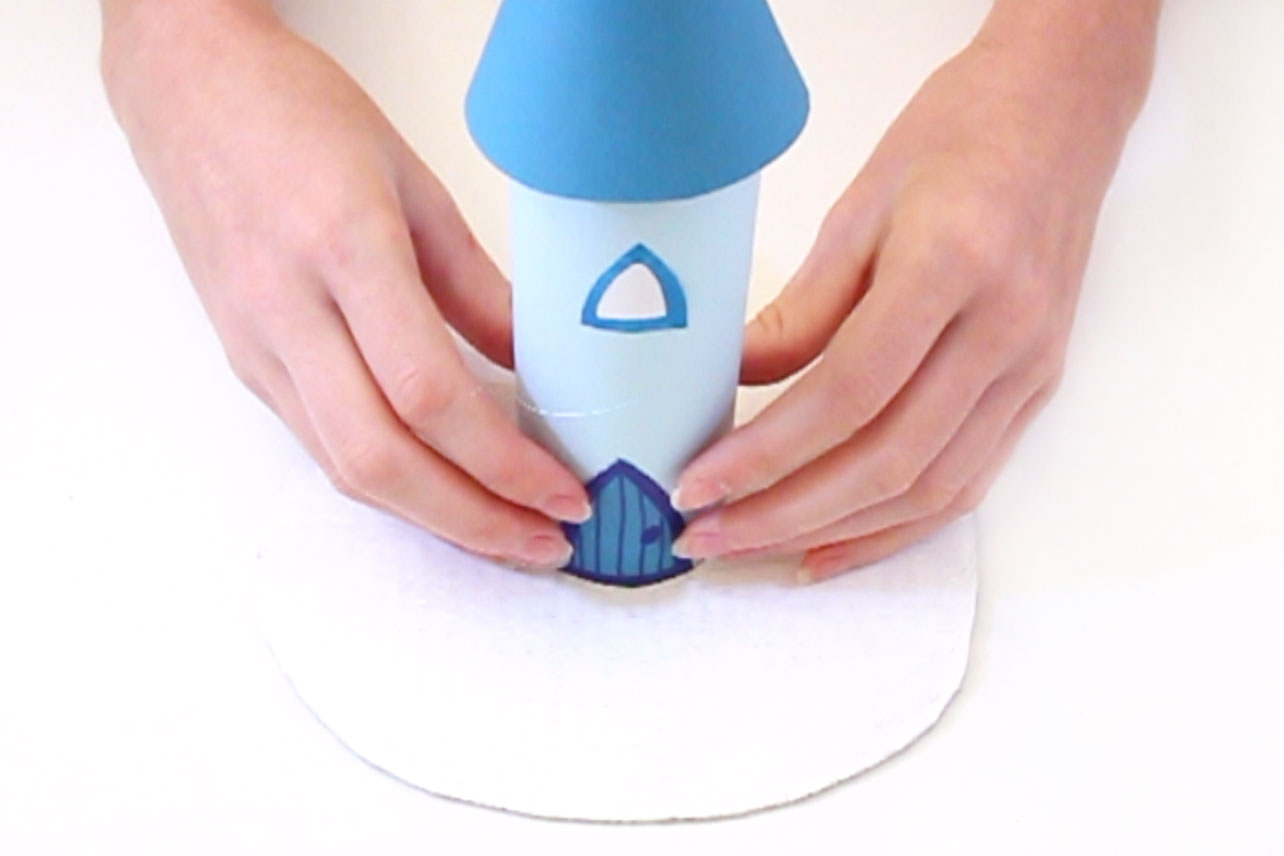 Step 6 Glue the windows and door onto the toilet rolls. Then, stick the three toilet rolls onto the painted piece of cardboard (you can use a glue gun to make it more sturdy). Your princess castle pencil holder is complete! Subscribe to my newsletter to receive fun craft ideas weekly! Please note: this blog post contains affiliate links, however all opinions are my own and I only link to products that I personally use and recommend. Here's a video showing you how to make this DIY princess castle. Subscribe to my youtube channel for more crafty videos!