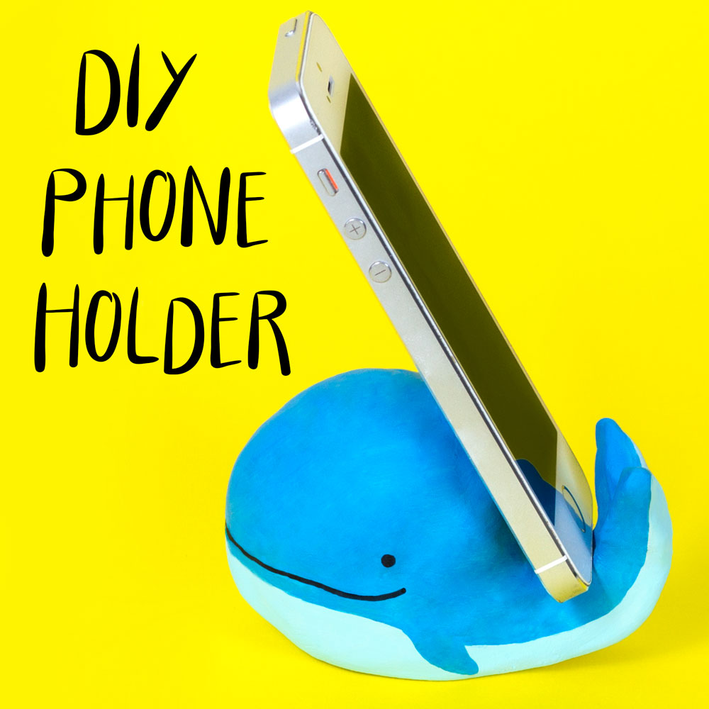 Whale Phone Holder Craft — Doodle and Stitch