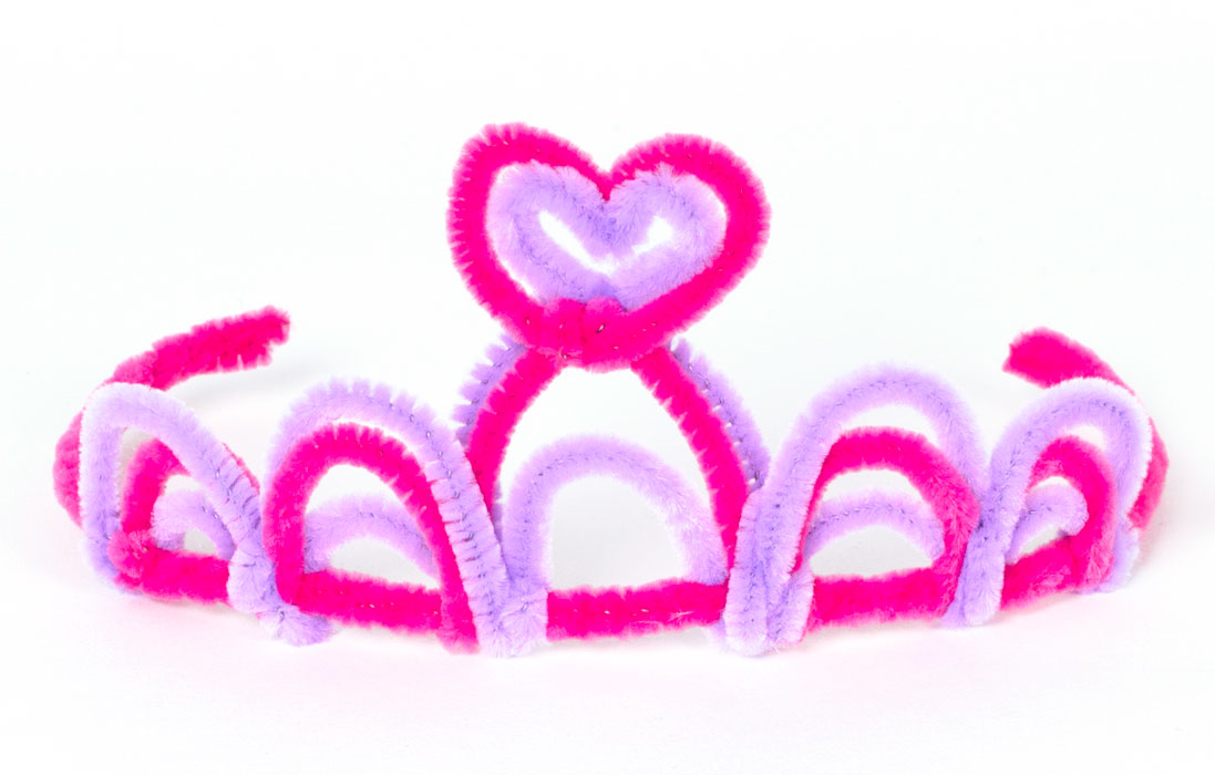 Step 4 Take a purple pipe cleaner and repeat the loop pattern that you have made with the pink pipe cleaners, however make them slightly smaller so they fit inside the pink loops. Repeat this again, however this time make the loops slightly larger. Subscribe to my newsletter to receive fun craft ideas and freebies! Please note: this blog post contains affiliate links, however all opinions are my own and I only link to products that I personally recommend.