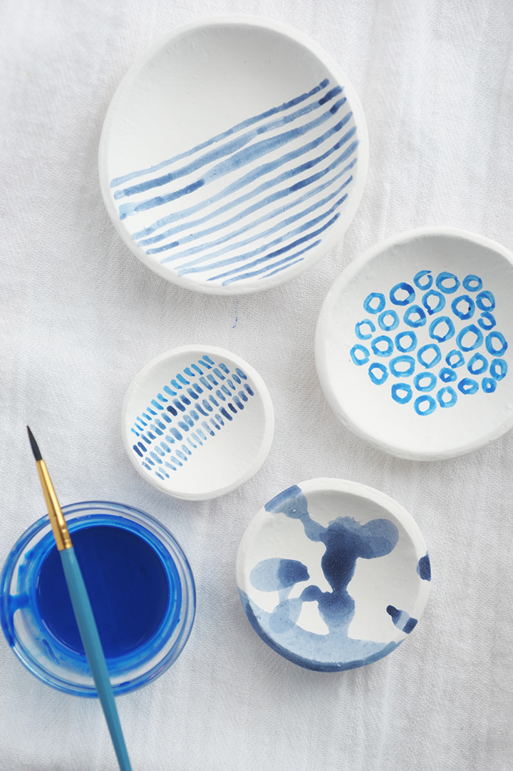 I love these hand painted clay bowls from Alice and Lois . They would make perfect jewellery dishes.